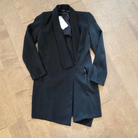 Zara Dresses & Skirts - NEW Zara Woman Long Sleeve Blazer Dress Womens Size XS